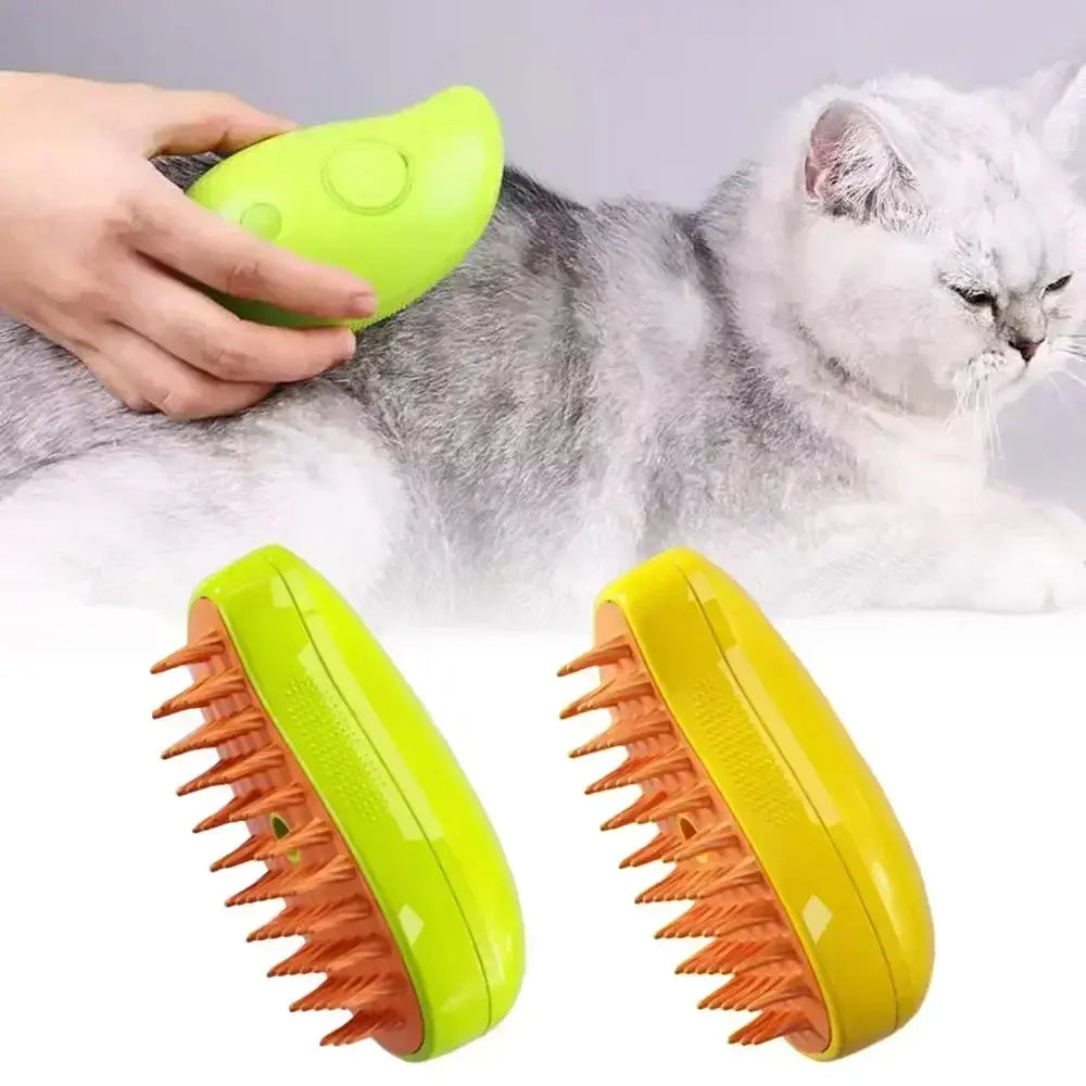 FurryFriends™  Steamy Pet Brush